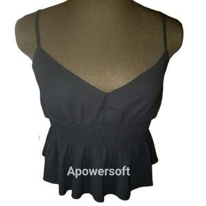 Ruffle Crop Cami (0330)